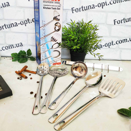 Набор кухонный A-Plus на планке из 6 предметов - 0884 ✅ базовая цена $5.71 ✔ Опт ✔ Скидки ✔ Заходите! - Интернет-магазин ✅ Фортуна-опт ✅