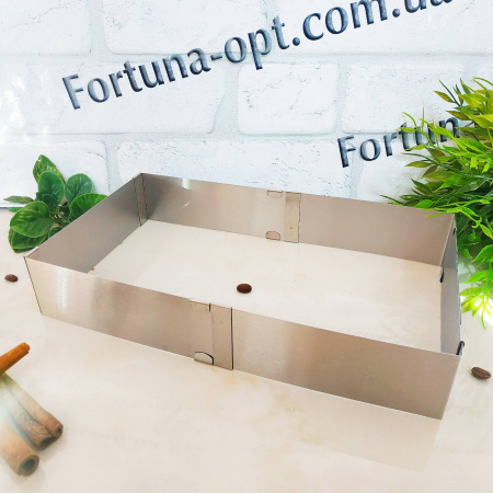 Форма для выпечки раздвижная, квадратная A-Plus - 1528 ✅ базовая цена $3.07 ✔ Опт ✔ Скидки ✔ Заходите! - Интернет-магазин ✅ Фортуна-опт ✅