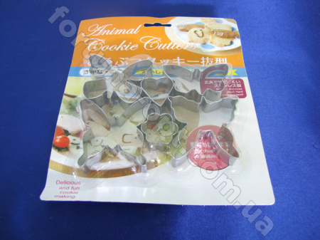 Форма для печенья нержавеющая Бабочки - 16615 - 6 шт ✅ базовая цена 42.28 грн. ✔ Опт ✔ Скидки ✔ Заходите! - Интернет-магазин ✅ Фортуна-опт ✅