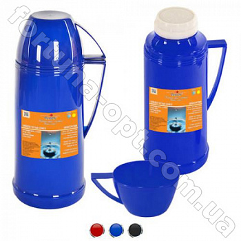 {Термос пластиковый со стеклянной колбой Stenson - 118 - 450 мл ➜ базовая цена $3.18 ✅ - Интернет-магазин ✅ Фортуна ✅