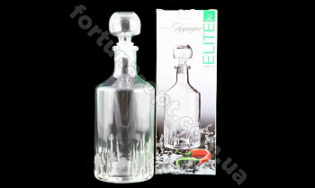 Графин водочный с крышкой Карафа 1л - 9468 ➜ Оптом и в розницу ✅ актуальная цена -Интернет магазин ✅ Фортуна ✅
