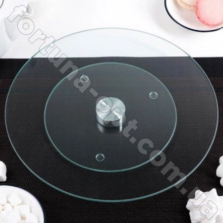 Тортовница на крутящейся ножке - 6841 ✅ базовая цена 163.01 грн. ✔ Опт ✔ Скидки ✔ Заходите! - Интернет-магазин ✅ Фортуна-опт ✅