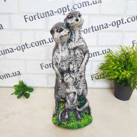 Суслик семья гипс 1830 ✅ базовая цена 224.66 грн. ✔ Опт ✔ Скидки ✔ Заходите! - Интернет-магазин ✅ Фортуна-опт ✅