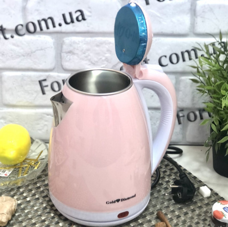 Электрочайник Gold Diamond TK 00028 ✅ базовая цена $8.70 ✔ Опт ✔ Скидки ✔ Заходите! - Интернет-магазин ✅ Фортуна-опт ✅