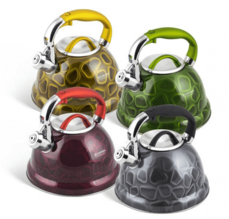 Чайник нержавейка со свистком Edenberg 3 л EB - 1910 ✅ базовая цена $16.61 ✔ Опт ✔ Скидки ✔ Заходите! - Интернет-магазин ✅ Фортуна-опт ✅