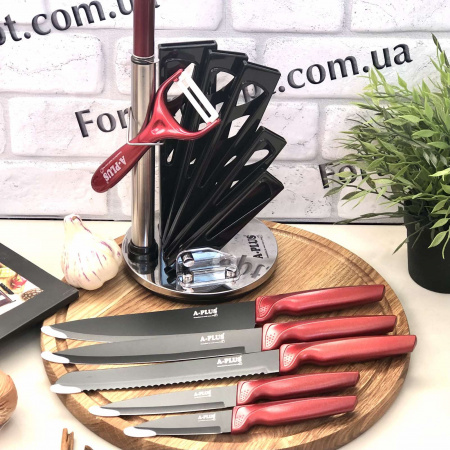Набор ножей A-Plus - 1001 (8 предметов) ✅ базовая цена $16.34 ✔ Опт ✔ Скидки ✔ Заходите! - Интернет-магазин ✅ Фортуна-опт ✅