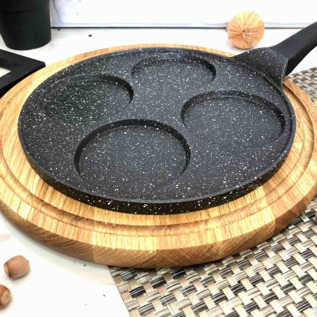 Сковорода для оладьев мрамор 27см Edenberg ЕВ - 7513 ✅ базовая цена $12.56 ✔ Опт ✔ Скидки ✔ Заходите! - Интернет-магазин ✅ Фортуна-опт ✅