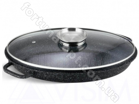 Гусятница 3 в1 со сковородой-гриль и стеклянной крышкой Edenberg EB - 9171 - 8л, мраморное покрытие ✅ базовая цена $44.40 ✔ Опт ✔ Скидки ✔ Заходите! - Интернет-магазин ✅ Фортуна-опт ✅