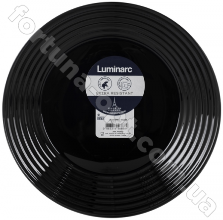 Тарелка люминарк суповая Harena Black 23 см - 7610 ✅ базовая цена 30.12 грн. ✔ Опт ✔ Скидки ✔ Заходите! - Интернет-магазин ✅ Фортуна-опт ✅