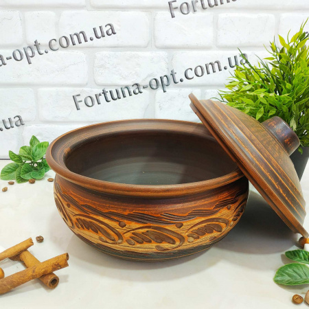 Колбасник из красной глины 2,5 л - 2935 ✅ базовая цена 165.76 грн. ✔ Опт ✔ Скидки ✔ Заходите! - Интернет-магазин ✅ Фортуна-опт ✅