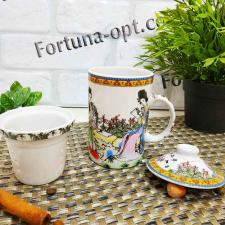 Чашка заварочная 300 мл Китай SNT - 2052  ✅ базовая цена 95.77 грн. ✔ Опт ✔ Скидки ✔ Заходите! - Интернет-магазин ✅ Фортуна-опт ✅