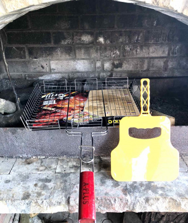 Решетка для гриля A-Plus - 1883 (31*24*5,5 см) ✅ базовая цена $4.77 ✔ Опт ✔ Скидки ✔ Заходите! - Интернет-магазин ✅ Фортуна-опт ✅