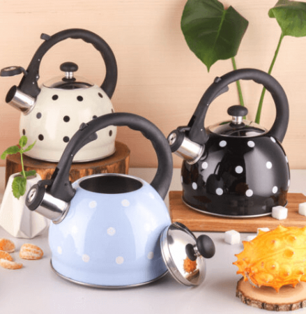 Чайник из нержавеющей стали со свистком Edenberg 2 л EB - 1922 ✅ базовая цена $9.86 ✔ Опт ✔ Скидки ✔ Заходите! - Интернет-магазин ✅ Фортуна-опт ✅