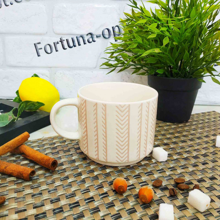 Чашка 500 мл "Вариант" 1-3 цвета керамика 3577-5-00 ✅ базовая цена 58.88 грн. ✔ Опт ✔ Скидки ✔ Заходите! - Интернет-магазин ✅ Фортуна-опт ✅