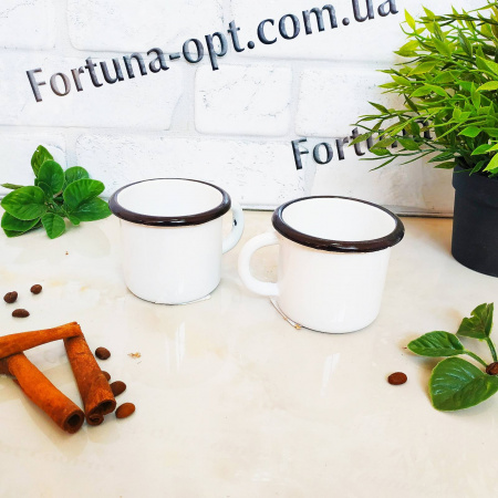 Кружка эмалированная 0,4 л 01031/1 ✅ базовая цена 84.82 грн. ✔ Опт ✔ Скидки ✔ Заходите! - Интернет-магазин ✅ Фортуна-опт ✅