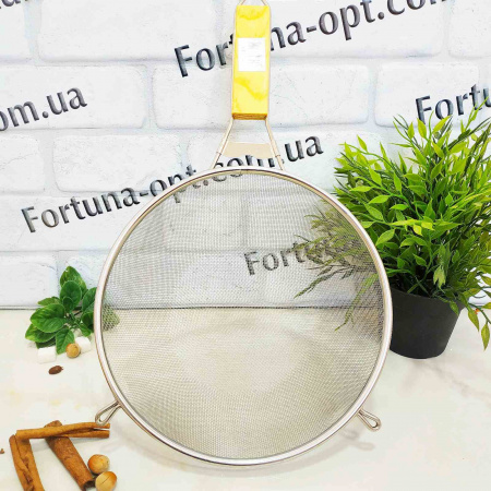 Сито с деревянной ручкой 24 см А-Плюс - 245  ✅ базовая цена $1.89 ✔ Опт ✔ Скидки ✔ Заходите! - Интернет-магазин ✅ Фортуна-опт ✅