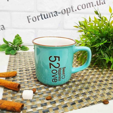 Чашка из керамики 320 мл "52" 4176-04 ✅ базовая цена 35.60 грн. ✔ Опт ✔ Скидки ✔ Заходите! - Интернет-магазин ✅ Фортуна-опт ✅