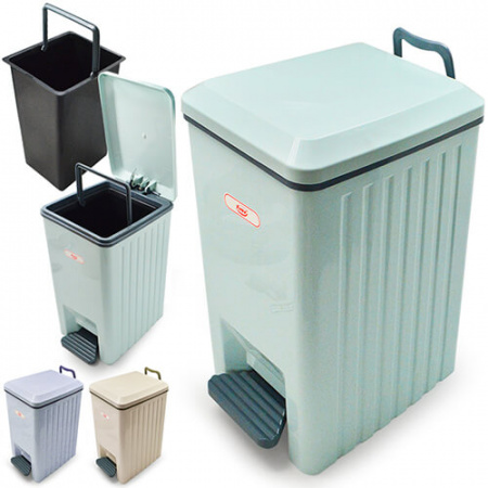 Ведро мусорное пластик с педалью и крышкой микролифт 8.5 л Stenson - 236816 ✅базовая цена $9.20 ✔ Опт ✔ Скидки ✔ Заходите! - Интернет-магазин ✅ Фортуна-опт ✅