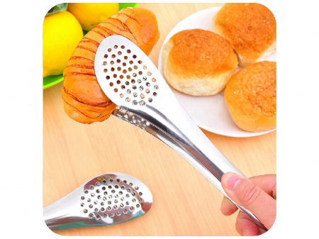 Щипцы нержавеющие кухонные овал 304/2 (ш1 1-418) ✅ базовая цена 29.24 грн. ✔ Опт ✔ Скидки ✔ Заходите! - Интернет-магазин ✅ Фортуна-опт ✅