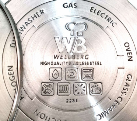 Кастрюля 2,5 л Wellberg WB - 1065 ✅ базовая цена $14.80 ✔ Опт ✔ Скидки ✔ Заходите! - Интернет-магазин ✅ Фортуна-опт ✅