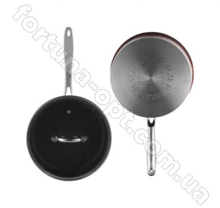 Сковорода глубокая мраморная с крышкой 24х7см Edenberg EB - 4062 ✅ базовая цена $21.88 ✔ Опт ✔ Скидки ✔ Заходите! - Интернет-магазин ✅ Фортуна-опт ✅