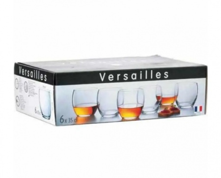 Стаканы "Versailles" 6 шт/наб 350 мл низ 1651 ✅ базовая цена 234.24 грн. ✔ Опт ✔ Скидки ✔ Заходите! - Интернет-магазин ✅ Фортуна-опт ✅