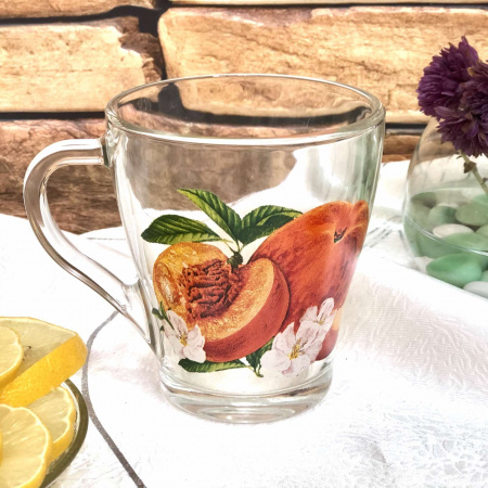 Чашка стеклянная Грация 280 мл Фрукты - 8121 ✅ базовая цена 19.54 грн. ✔ Опт ✔ Скидки ✔ Заходите! - Интернет-магазин ✅ Фортуна-опт ✅