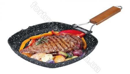 Сковорода-гриль Edenberg EB - 3314 - 28 см ✅ базовая цена $13 ✔ Опт ✔ Скидки ✔ Заходите! - Интернет-магазин ✅ Фортуна-опт ✅