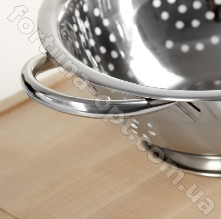 Дуршлаг на ножке из нержавеющей стали A-Plus - 0821 (22 см) ✅ базовая цена $2 ✔ Опт ✔ Скидки ✔ Заходите! - Интернет-магазин ✅ Фортуна-опт ✅