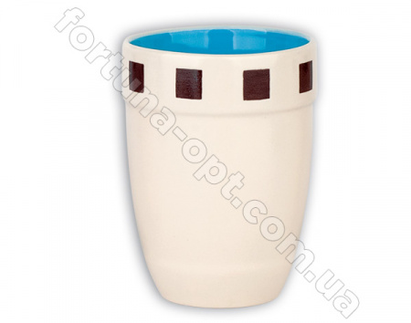 Чашка керамическая 490 мл Ободок Elina EL - 3205   ✅ базовая цена 33.50 грн. ✔ Опт ✔ Скидки ✔ Заходите! - Интернет-магазин ✅ Фортуна-опт ✅