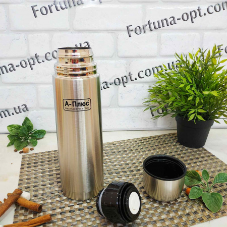 Термос из нержавеющей стали  A-Plus 1753 - 750 мл ➜ фото ➜ розн цена $5.60 - Интернет-магазин ✅ Fortuna-opt.com.ua. ✅