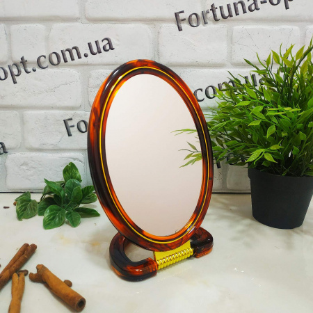Зеркало из пластика коричневое №8 1562 ✅ базовая цена 111.89 грн. ✔ Опт ✔ Скидки ✔ Заходите! - Интернет-магазин ✅ Фортуна-опт ✅