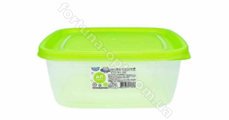 Контейнер с крышкой Эконом 0,6 л - 0840  ✅ базовая цена 11.72 грн. ✔ Опт ✔ Скидки ✔ Заходите! - Интернет-магазин ✅Фортуна-опт ✅