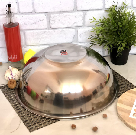 Миска нержавеющая 32 см A-Plus - 0880 ✅ базовая цена $2.49 ✔ Опт ✔ Скидки ✔ Заходите! - Интернет-магазин ✅ Фортуна-опт ✅