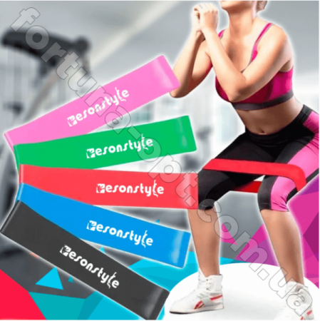 Комплект резинок для фитнеса Esonstyle 5 в 1 - 7195 ✅ базовая цена $4.66 ✔ Опт ✔ Скидки ✔ Заходите! - Интернет-магазин ✅ Фортуна-опт ✅