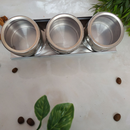 Набор для специй на магните 3 пр. Benson - 188 ✅ базовая цена $4.33 ✔ Опт ✔ Скидки ✔ Заходите! - Интернет-магазин ✅ Фортуна-опт ✅