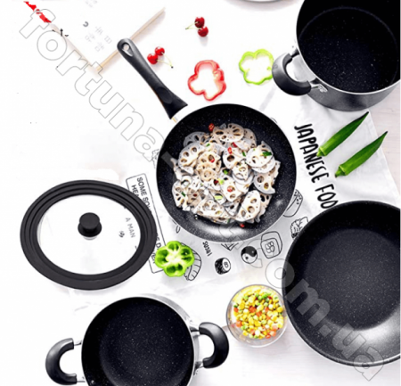 Крышка с силиконовым ободком многоразмерная A-Plus 1918 16/18/20 см ✅ базовая цена $3.54 ✔ Опт ✔ Скидки ✔ Заходите! - Интернет-магазин ✅ Фортуна-опт ✅