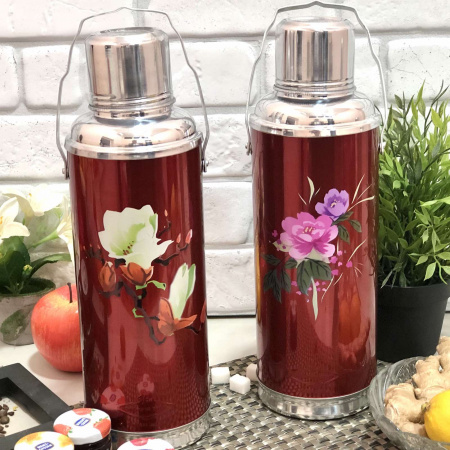 Термос со стеклянной колбой A-Plus - 9111 - 2 л ➜ фото ➜ розн цена $8.71 - Интернет-магазин ✅ Fortuna-opt.com.ua. ✅ 