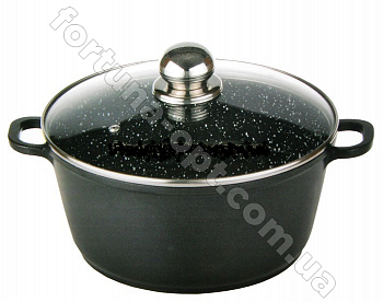 Казан с антипригарным покрытием Edenberg EB - 372 - 5,5 л ✅ базовая цена 932.78 грн. ✔ Опт ✔ Акции ✔ Заходите! - Интернет-магазин Fortuna-opt.com.ua.