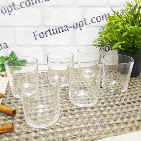 Стаканы "Ecomo" 6 шт/набор 265 мл низ 0265 ✅ базовая цена 123.14 грн. ✔ Опт ✔ Скидки ✔ Заходите! - Интернет-магазин ✅ Фортуна-опт ✅