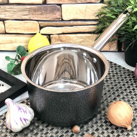 Ковш 0442 A-Plus 17 см - 1,3 л без крышки ✅ базовая цена $6.99 ✔ Опт ✔ Скидки ✔ Заходите! - Интернет-магазин ✅ Фортуна-опт ✅