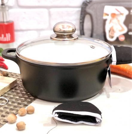 Казан с керамическим покрытием Frico FRU - 964 - 5,5 л - 26 см ✅ базовая цена $19.94 ✔ Опт ✔ Скидки ✔ Заходите! - Интернет-магазин ✅ Фортуна-опт ✅