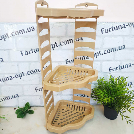 Полка для ванной угловая 3-я ПА 0749 ✅ базовая цена 125.58 грн. ✔ Опт ✔ Скидки ✔ Заходите! - Интернет-магазин ✅ Фортуна-опт ✅