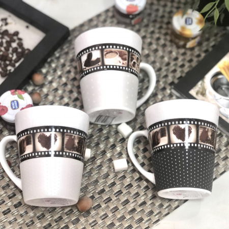 Чашка 360 мл "Улюблена кава" керамика 040-01-17 ✅ базовая цена 70.65 грн. ✔ Опт ✔ Скидки ✔ Заходите! - Интернет-магазин ✅ Фортуна-опт ✅