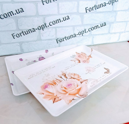 Поднос меламиновый A-Plus - 5647 -  46*32 см ✅ базовая цена $4.71 ✔ Опт ✔ Скидки ✔ Заходите! - Интернет-магазин ✅ Фортуна-опт ✅