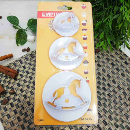 Плунжер для мастики мини Empire EM  8775 ✅ базовая цена $1.20 ✔ Опт ✔ Скидки ✔ Заходите! - Интернет-магазин ✅ Фортуна-опт ✅