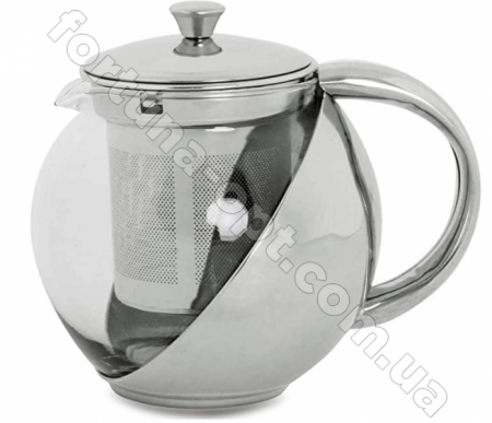 Заварочный чайник из закаленного стекла круглый 0.5 л A-Plus - 0111✅базовая цена$4.53✔Опт✔Скидки✔Заходите! - Интернет-магазин ✅Фортуна-опт ✅