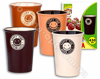 Чашка керамическая 430 мл Elina EL - 3217  ✅ базовая цена 27 грн. ✔ Опт ✔ Акции ✔ Заходите! - Интернет-магазин Fortuna-opt.com.ua.