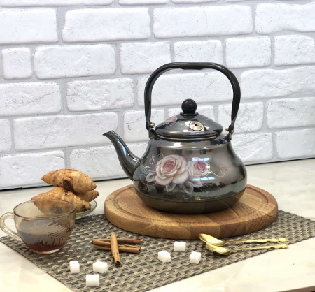 Чайник эмалированная сталь Edenberg 2.5 л EB - 3353 ✅ базовая цена $12.02 ✔ Опт ✔ Скидки ✔ Заходите! - Интернет-магазин ✅ Фортуна-опт ✅