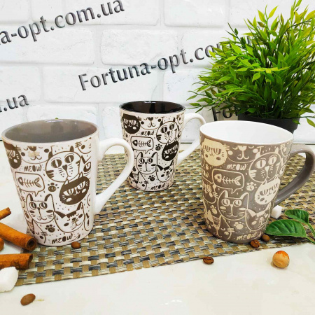 Чашка 320 мл "Cat style" 4160-23 ✅ базовая цена 40.52 грн. ✔ Опт ✔ Скидки ✔ Заходите! - Интернет-магазин ✅ Фортуна-опт ✅